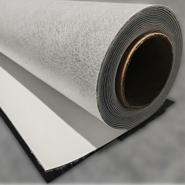 Гидроизоляционная мембрана из ПВХ, армированная стекловолокном на флисовой основе