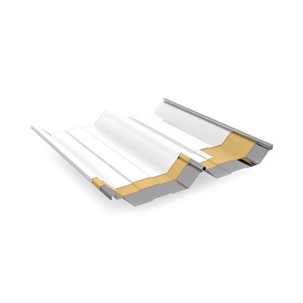 Полностью приклеенная однослойная кровельная система