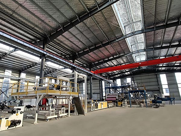 Линия по производству водонепроницаемой мембраны ТПО