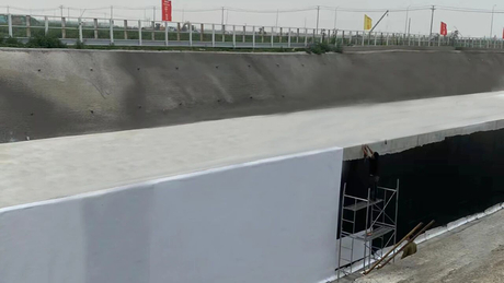 Site of the Water Supply and Drainage Project for the Branch Line of the B-Group Secondary Road in Xiong'an New Area.jpg